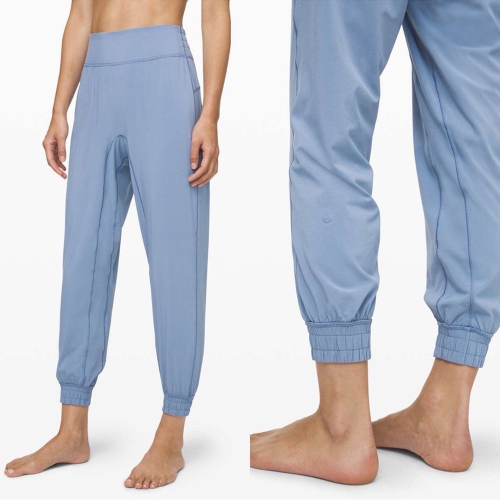 Lululemon Sun Setter Jogger Tempest Blue Size 10